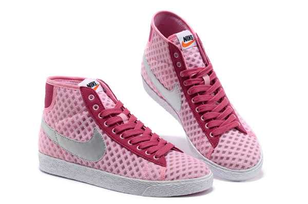 nike blazer high classic 2013 net high pink gray art